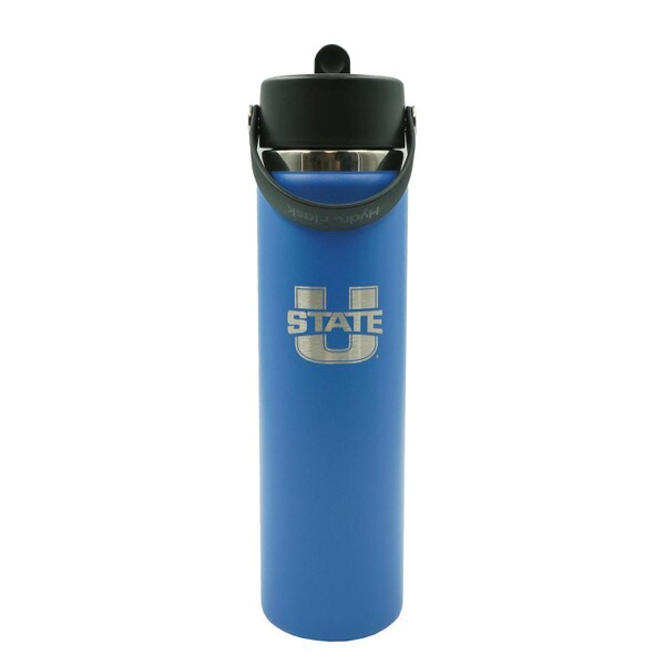 HYDRO FLASK WATER BOTTLE 24 OZ WIDE FLEX STRAW CAP